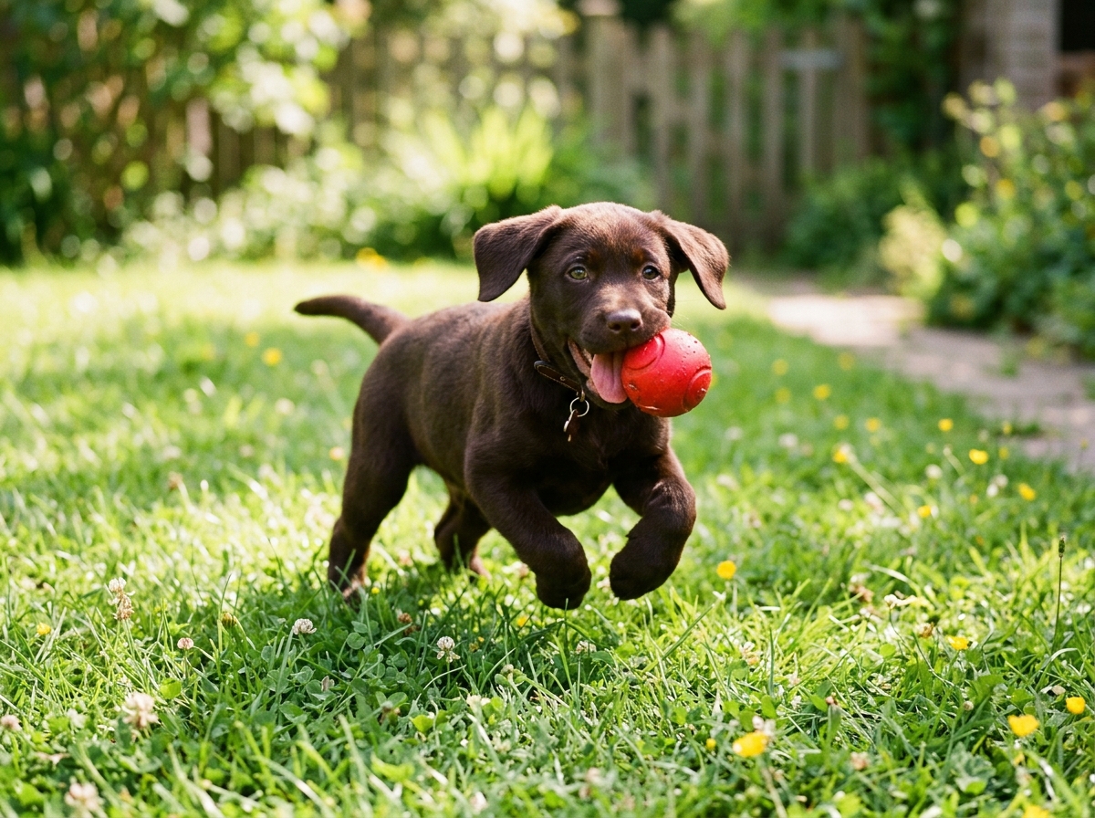 Chocolate Labrador Puppy