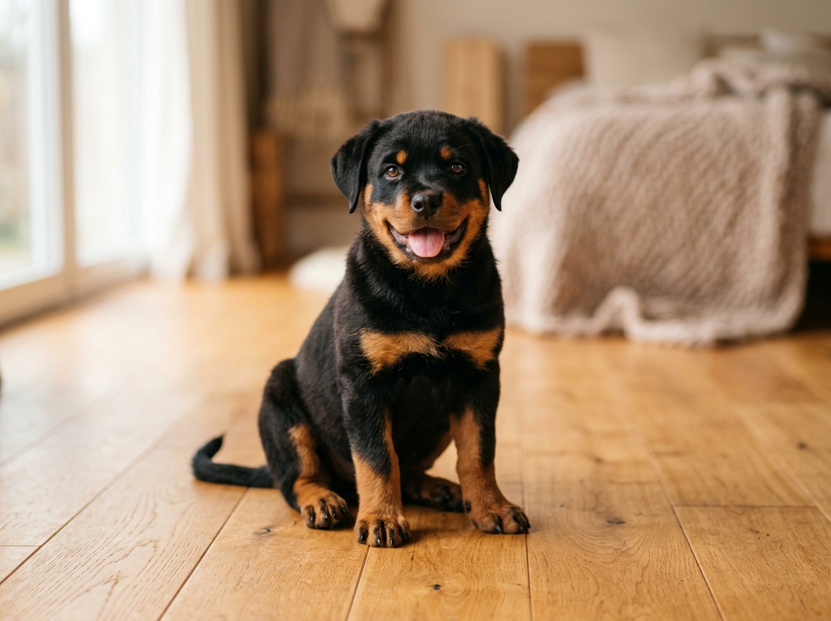 Purebred Rottweiler Puppy