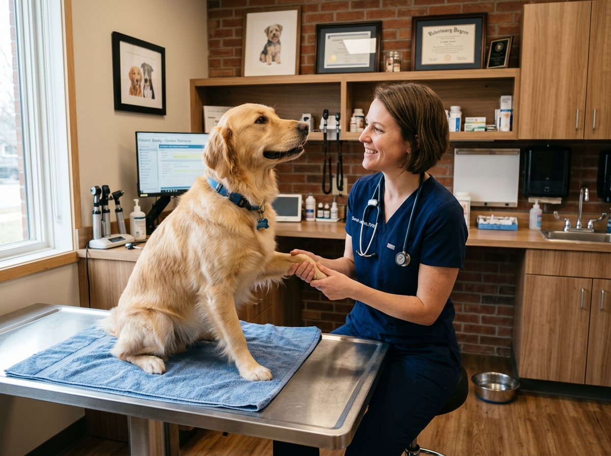Veterinary checkup